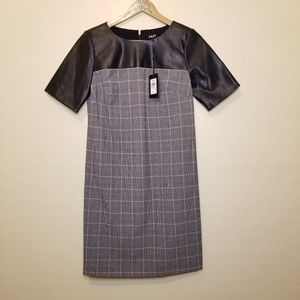 NWT- DKNY garden plaid dress